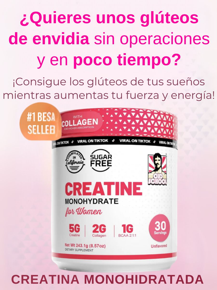 Creatina Exclusiva para Mujeres - Potencia tu energía y bienestar